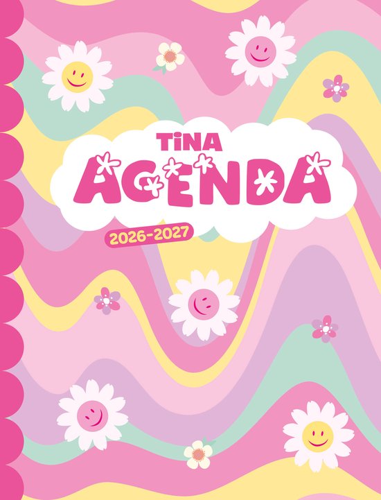 Tina Schoolagenda - Schoolagenda 2026-2027 - Agenda 2026-2027 - Schoolspullen - Meisjes - Meisje - Cadeau - Kinderen - BFF - Organizer - School Spullen - Schoolagenda's - Planner - 2025 - 2026 - Knutselen Meisjes - Meisjes Speelgoed