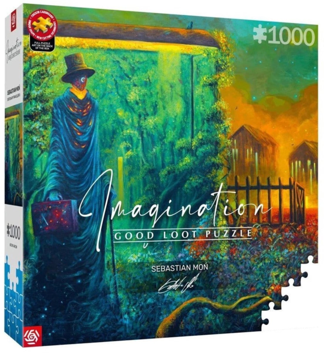 Imagination Series Puzzle Sebastian Mon Stationary Traveller II (1000 pieces)