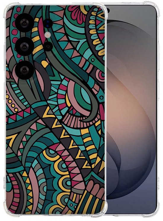 Coque arrière flexible Samsung Galaxy S26 Ultra Aztec antichoc