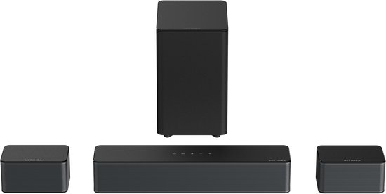 ULTIMEA Poseidon D50 – 5.1 Soundbar met Subwoofer – 320W Home Theater Surround Systeem – Bluetooth 5.3 – Zwart