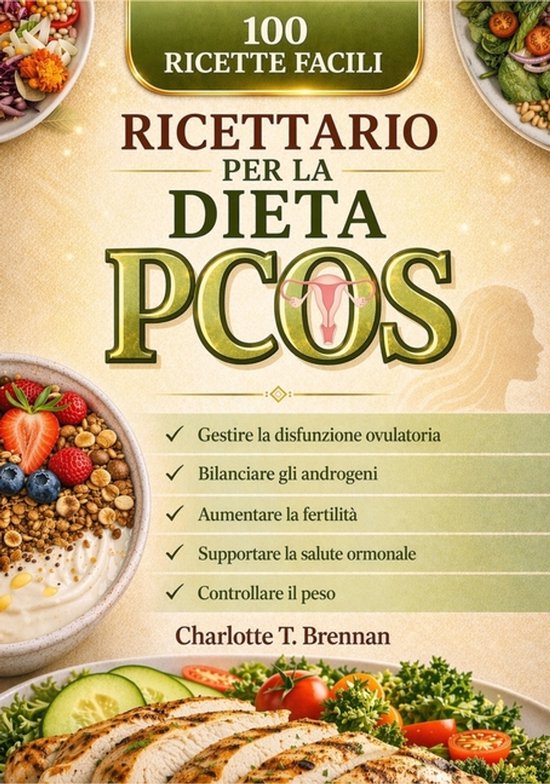 Ricettario per la dieta PCOS - cover