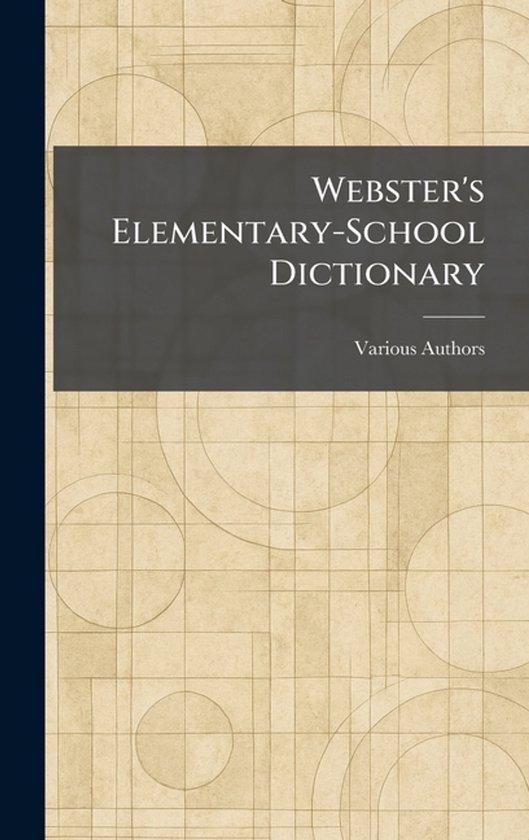 Webster's Elementary-School Dictionary - cover