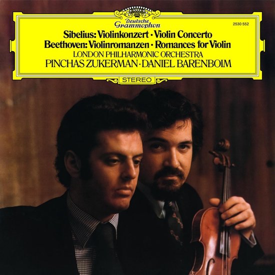 Pinchas Zukerman, London Philharmonic Orchestra, D - Sibelius: Violin Concerto In D Minor, Op. 47 / Bee (LP)