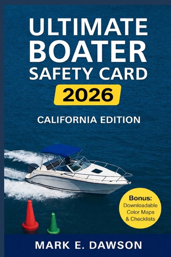 Ultimate Boater Safety Card 2025 - Florida & California Edit ... - cover