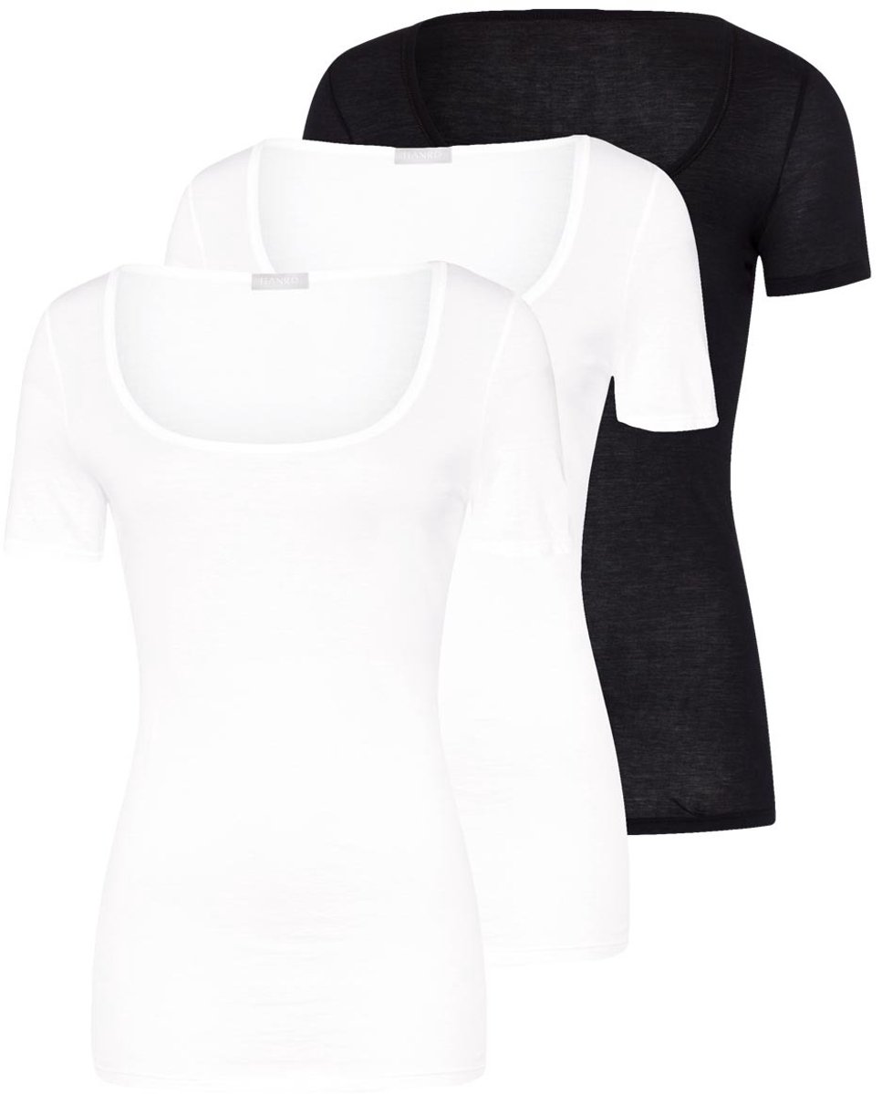 Hanro Dames onder t-shirts 3 pack Ultralight