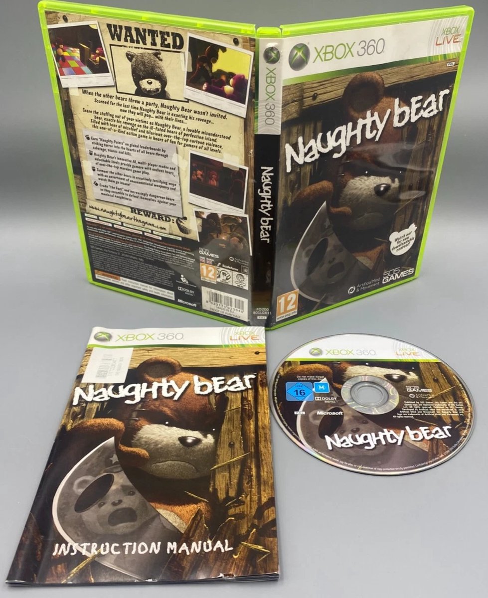 Naughty Bear - Xbox 360