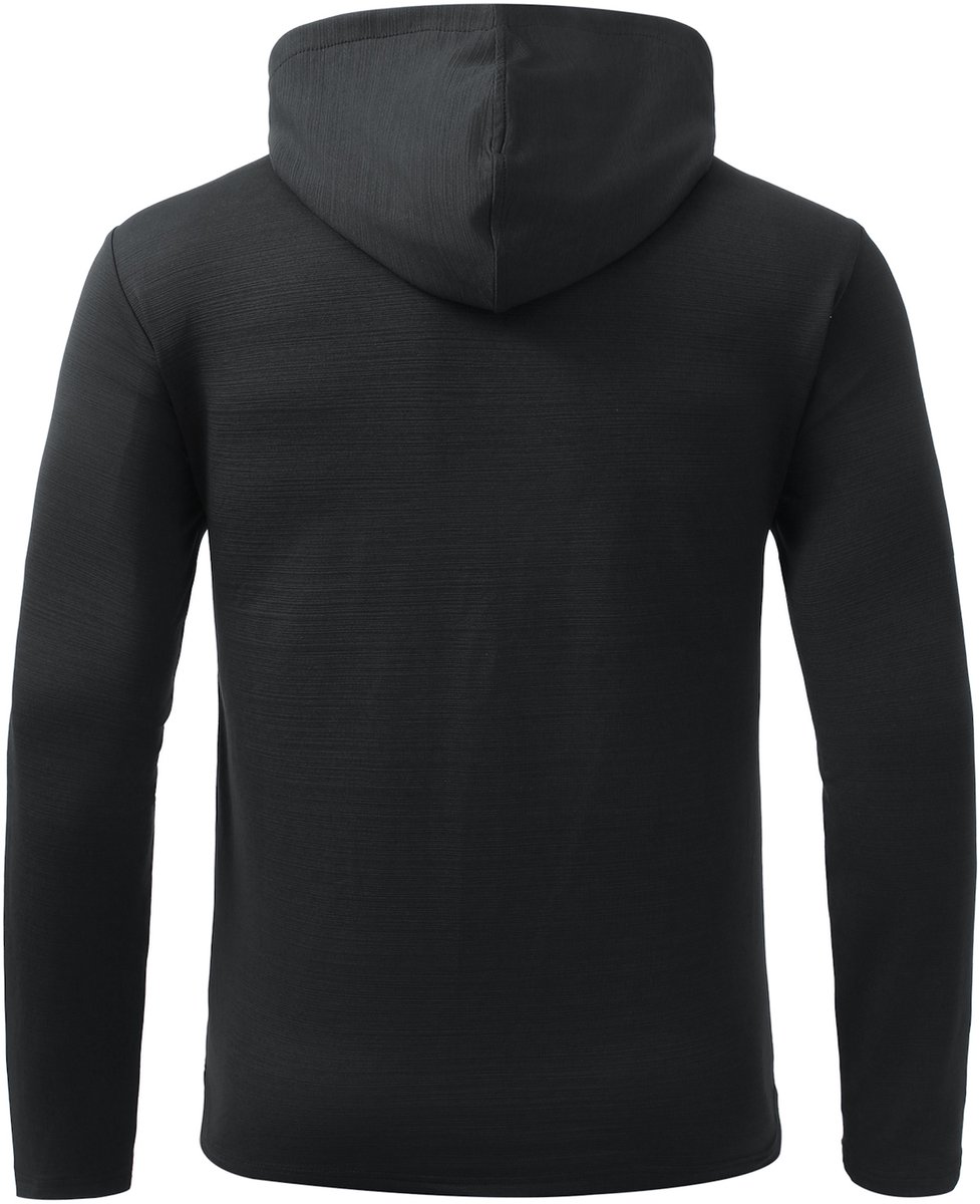 YOUTHUP Heren Capuchon Fleece Sportjas - Winddicht - L