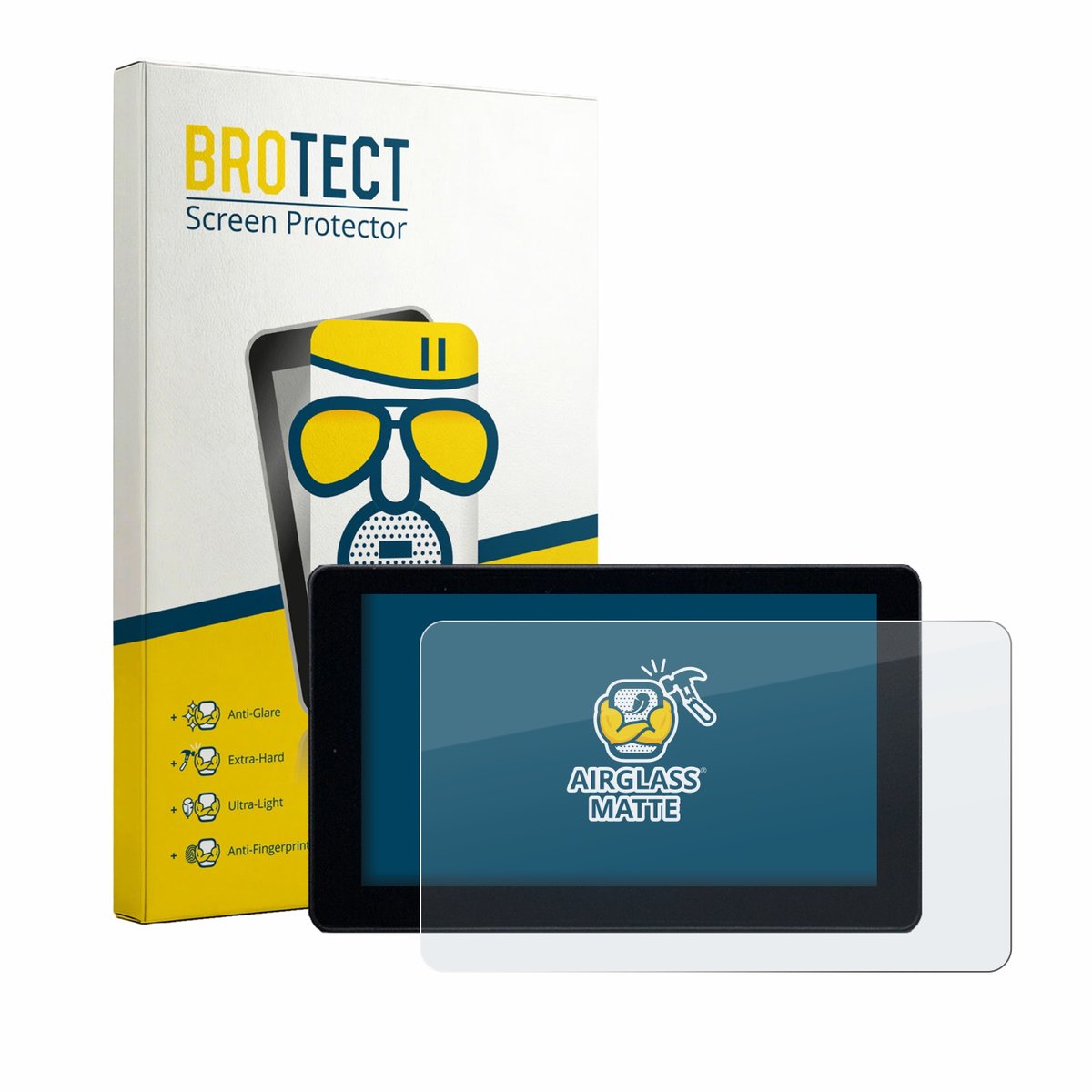 BROTECT - Screenprotector voor Zontes 368G 2025 - Folie Beschermfolie Beschermglas matte
