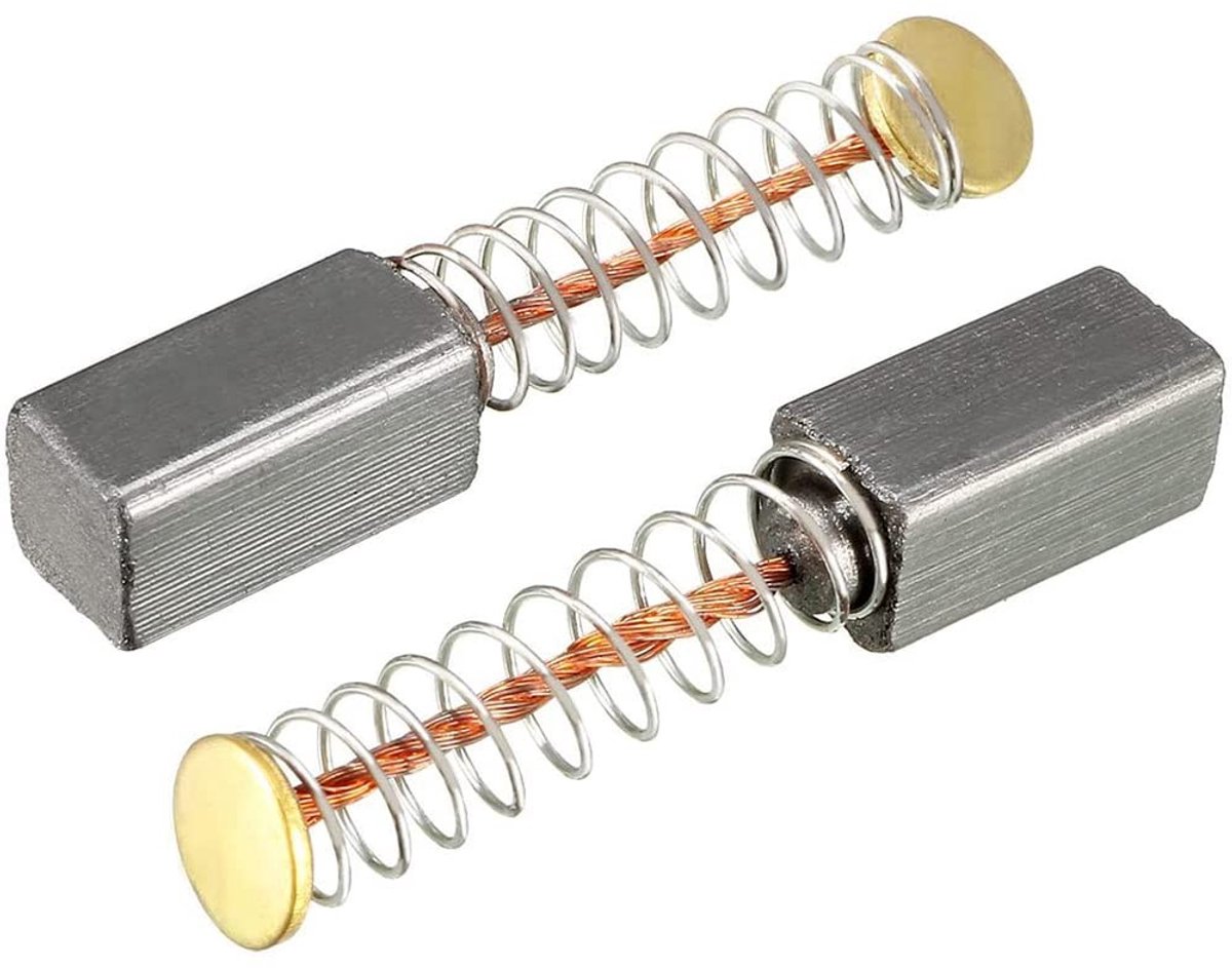 Allecto - Koolborstels - 20 Stuks - Voor Elektrische Motoren - 13x8x5mm - Hoogwaardige Kwaliteit - Ideaal voor Reparatie - Geschikt voor Diverse To...