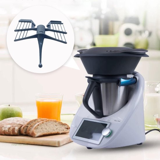 Allecto - Vlinder roeropzetstuk - Thermomix accessoires - Grijs - Roerder Thermomix - Keukenmachine onderdelen - Geschikt voor TM5 TM6 TM31 - Kleur... van Allecto — afbeelding 5