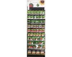 Zaadmatjes & Zaadbanden Display – Complete Kweekset met Groenten, Kruiden & Bloemen – Inclusief Seedpads & Mini Kweekkas