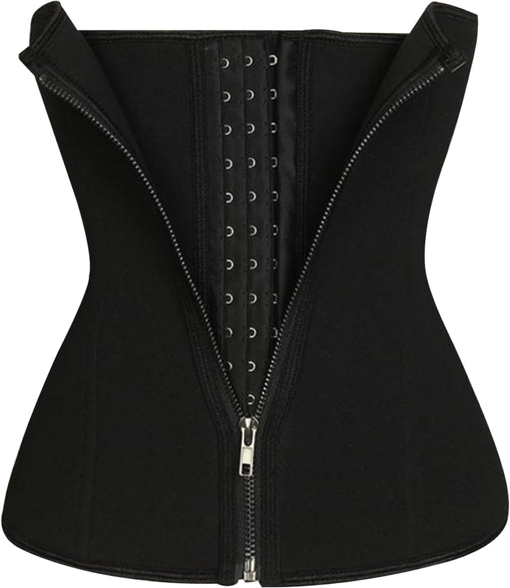 Verstelbare Onderbust Corset voor Vrouwen, Taille Trainer met Haak- en Oogsluiting, Ideaal voor Een Slanker Silhouet en Ondersteuning van de Buik