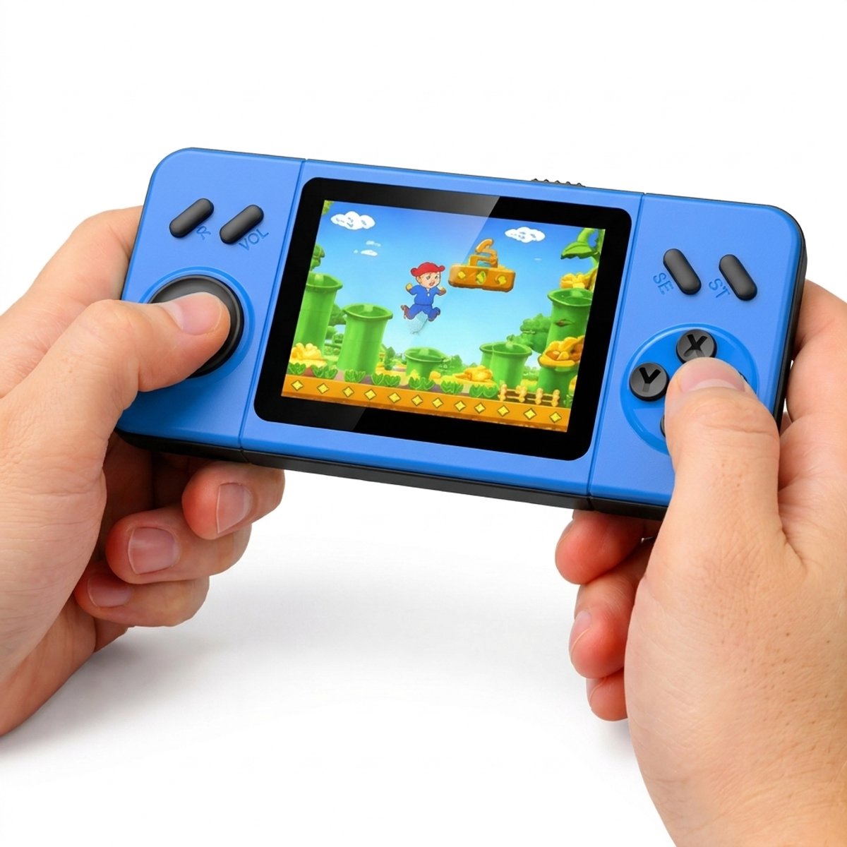 Retro Game Console – Handheld Spelcomputer voor kinderen – Gameboy – LCD-kleurenscherm – 266 Games