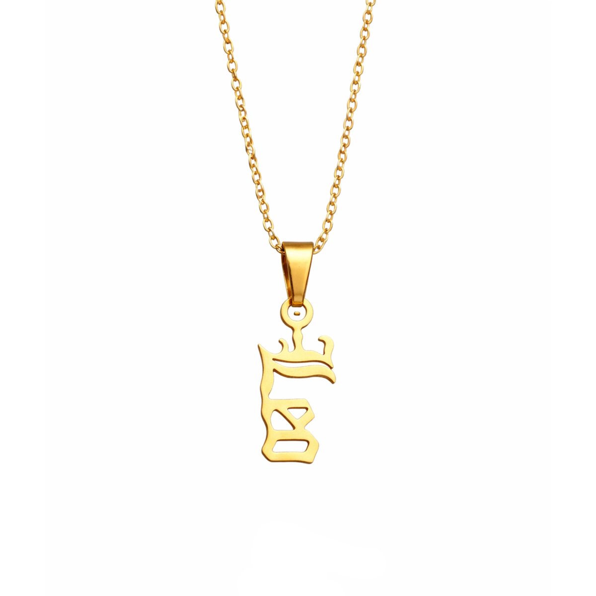 MoodLux Sterrenbeeld Ketting - Leeuw - Leo - Goud - RVS - 50cm Halsketting met Zodiac Hanger - Mannen & Vrouwen – 12 Sterrenbeelden – Perfect Cadeau