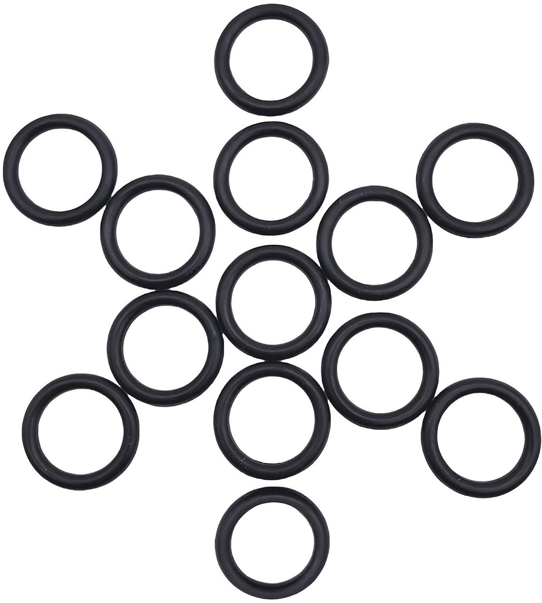 Allecto - Nitril Rubber O-ringen - Afdichtingsring - Duurzaam en oliebestendig - Zwart - Pakking Ringen - Geschikt voor sanitair en machines - 50 Stks