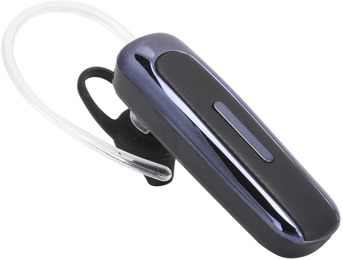 Allecto - Bluetooth-oortelefoon - Draadloze headset - Veilig rijden - Blauw - Ruisonderdrukking - 50 uur speeltijd - Geschikt voor autorijden - Mod...