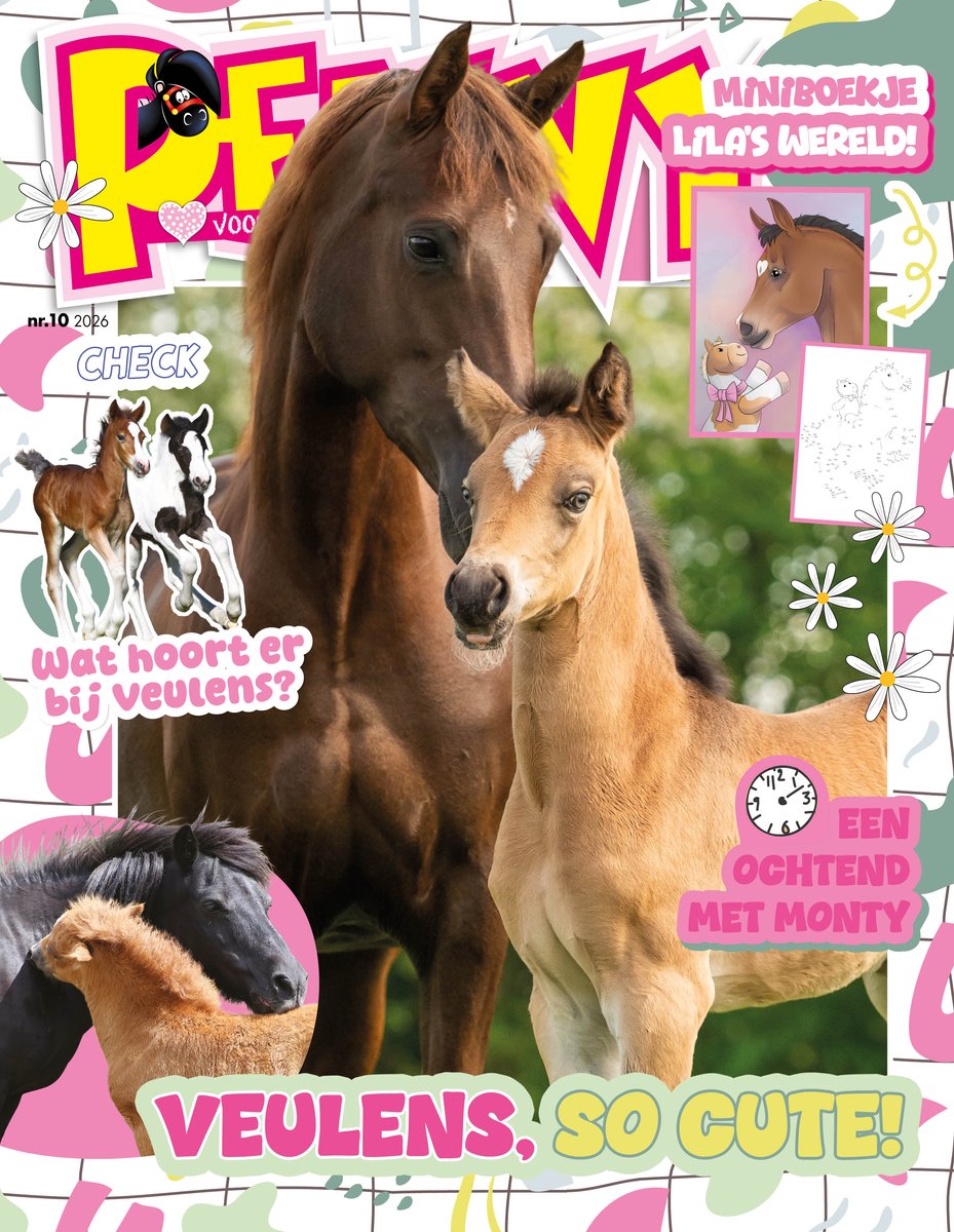 Penny magazine Nr. 10-2026 - Tijdschriften - Tijdschrift - Magazine - Tijdschrift Paarden - Tijdschrift Kinderen - Paard - Paarden Spullen - Paardenliefhebber - Paarden - Pony - Veulen