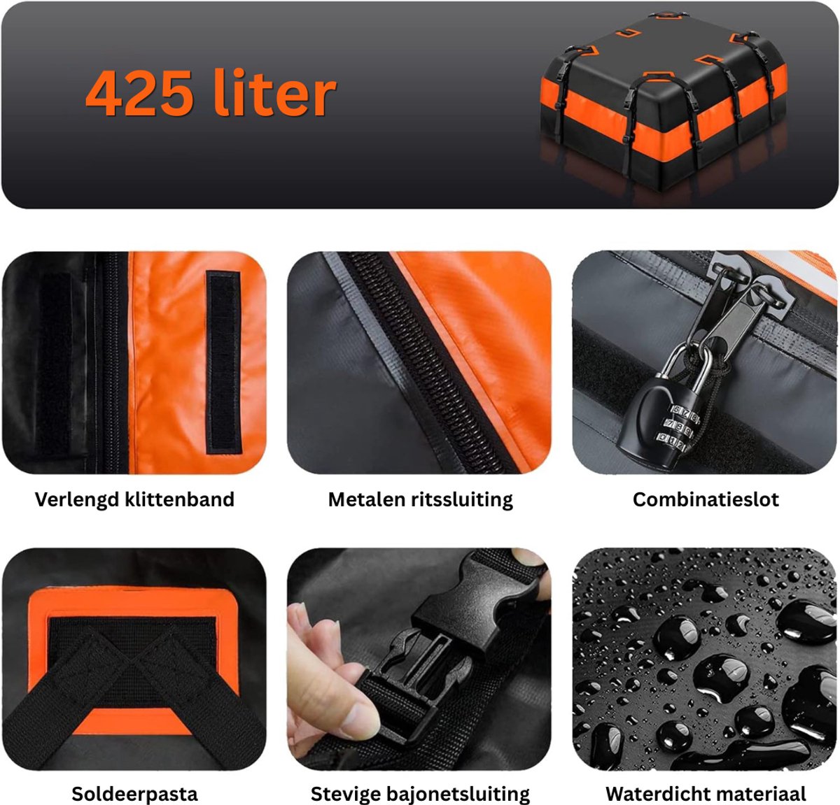 Dakkoffer – Dak Bagagebox – Daktas – foto 6