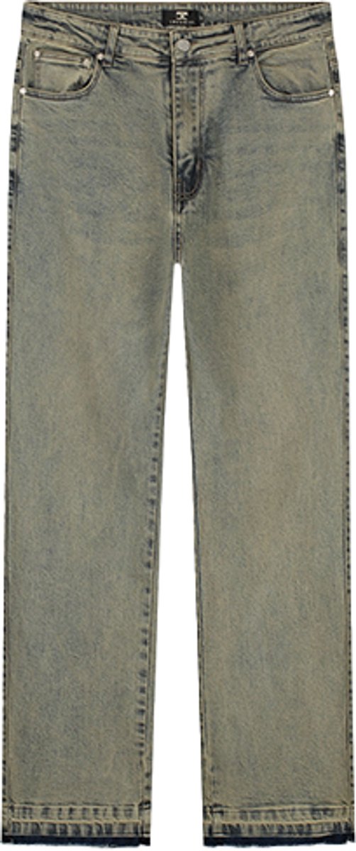 Jorcustom Open Hem Denim Straight Fit