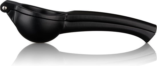 Zwarte citruspers, citruspers, citroenpers voor cocktails, baraccessoire, zwarte matte limoenpers, materiaal metaal, 1 stuk. — afbeelding 4