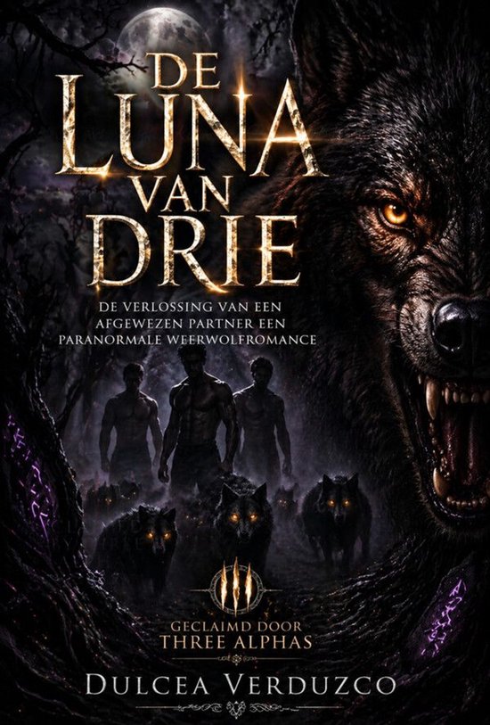 Geclaimd Door Three Alphas 3 - De Luna Van Drie - cover