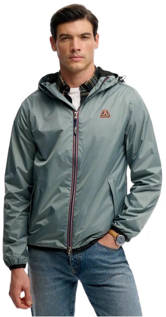 Superdry Essential Windbreaker Jas Heren Grijs