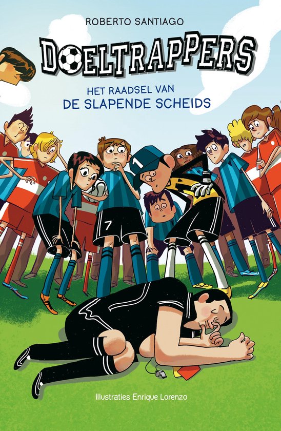 Doeltrappers 1 - Het raadsel van de slapende scheids - cover