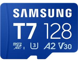 Samsung T7 - 128 GB - MicroSDXC - UHS-I
