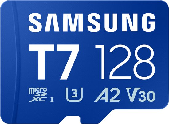 Samsung 128GB microSDXC kaart snel 170MB/s UHS-I U3 V30 A2 water- en valbestendig opslag smartphone tablet camera