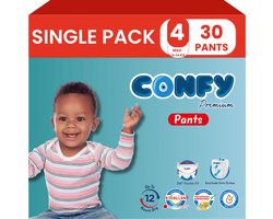 Confy Premium Pants - Luierbroekjes Maat 4 (9-14kg) - 30 Luierbroekjes