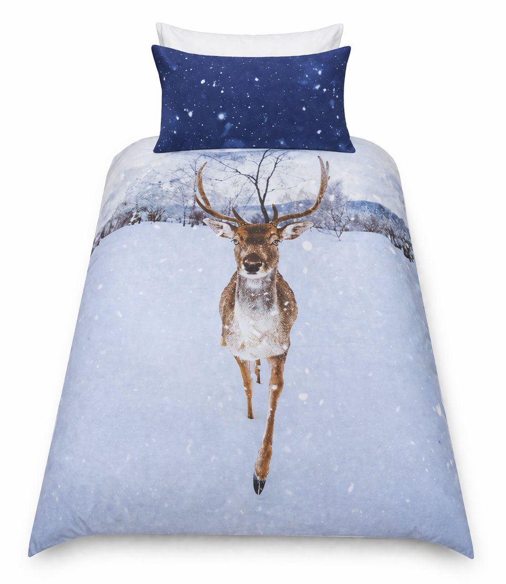Dekbedovertrek Montrose Stag / 1-persoons