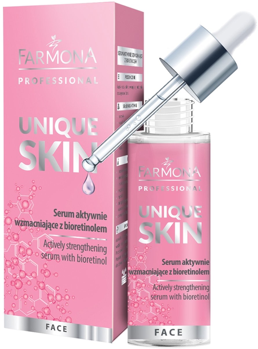 Unique Huid Bioretinol - Gezichtsserum - 30 ml, versterkend serum