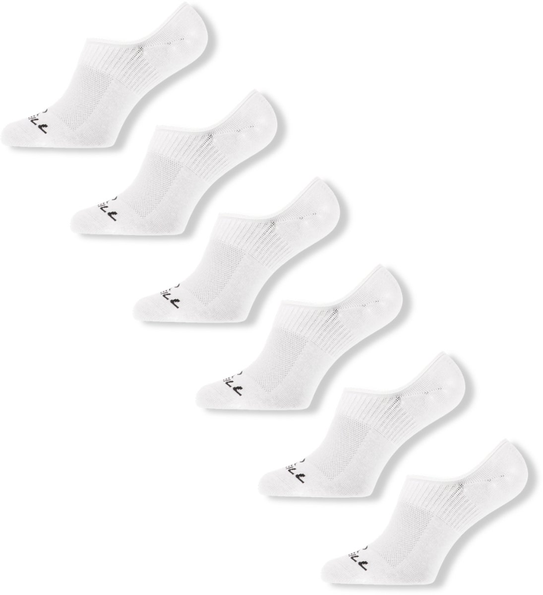 O’Neill Unisex Footies 6-pack Wit
