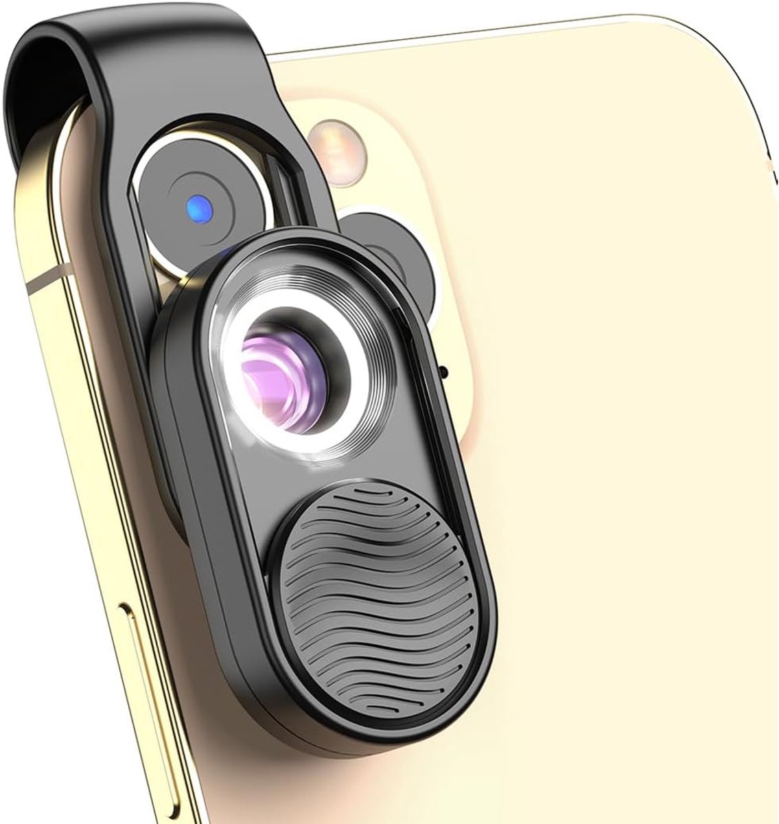100x nano-zoom microscoop voor smartphone Zakmicroscoop en cameralens accessoire.