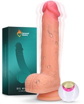 Ns Novelties Shane Diesel Vibrating Dildo - Realistisch - 7 vibratiestanden  - 19 cm