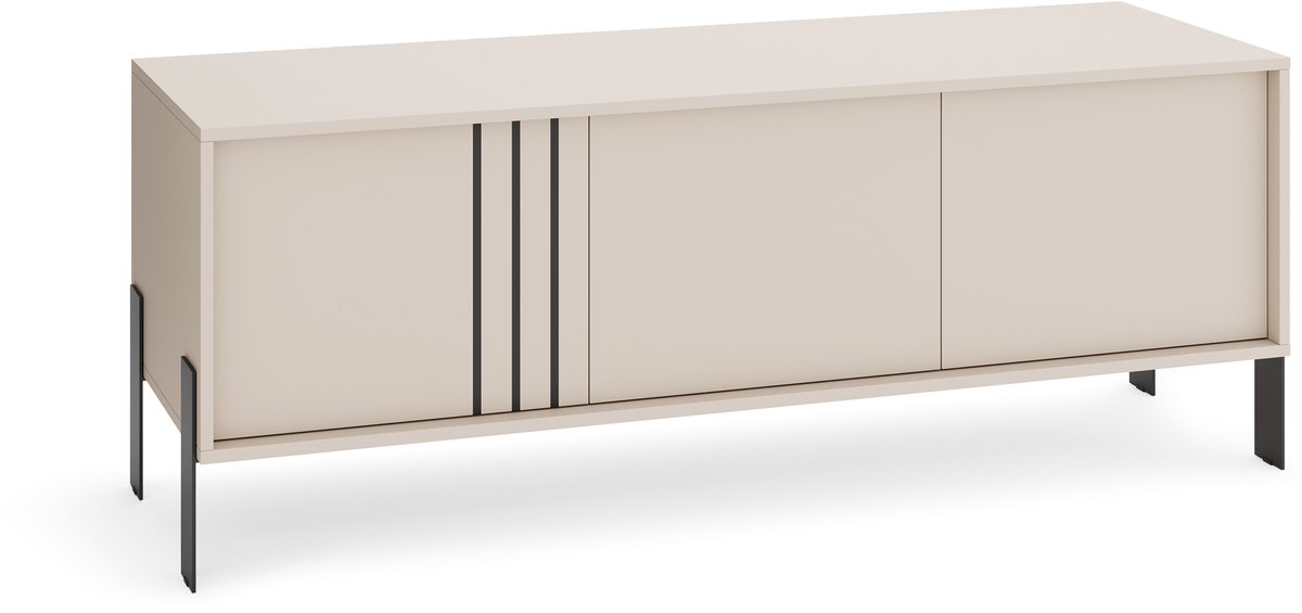 Margaret Hadas24 TV-kast Natan met Metalen Poten 150/57/40 cm (Kasjmier)