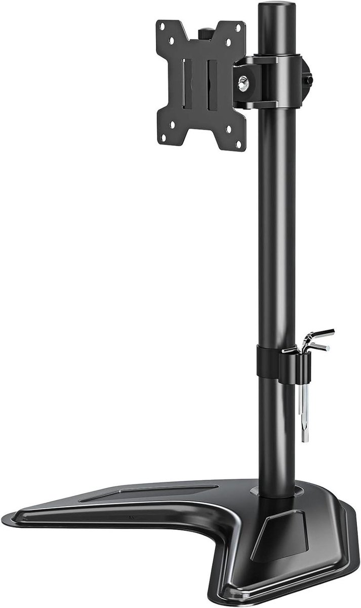 Monitor Standaard - Bureau Mount - Werkplek Optimalisatie - In Hoogte Verstelbaar - 39x28x7 cm