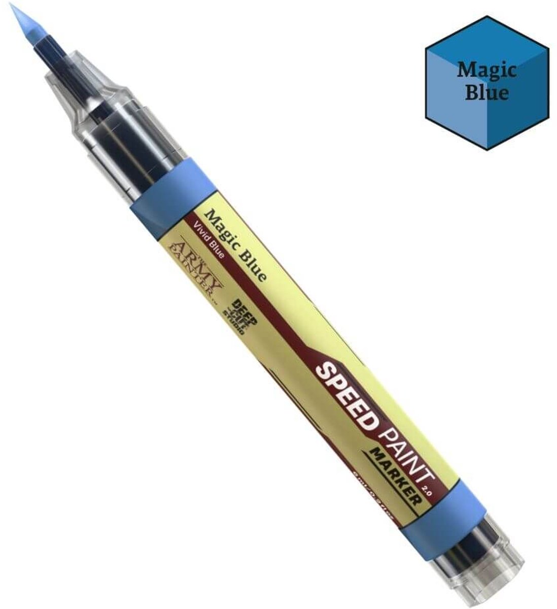 The Army Painter Speedpaint Marker Magic Blue - schilderstift speelgoed.