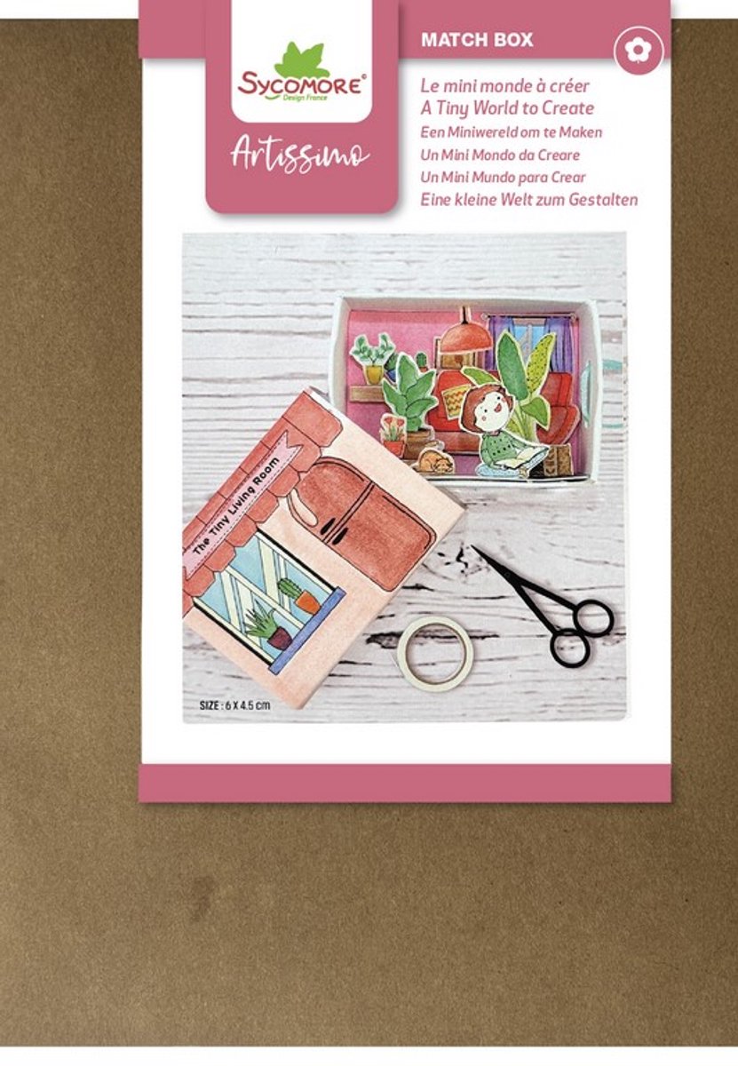 Sycomore speelgoed - Artissimo Matchbox La boulangerie creatief spel.