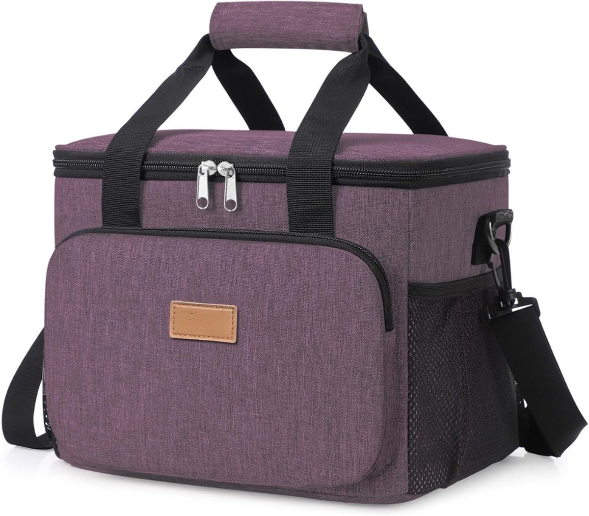 Picknicktas - Picknickmand - Lunchtas - Lunch Bag - Koeltas - Koelrugtas - Koelrugzak - Cooler Bag - Thermotas - 9L - Paars - van Imperatoris