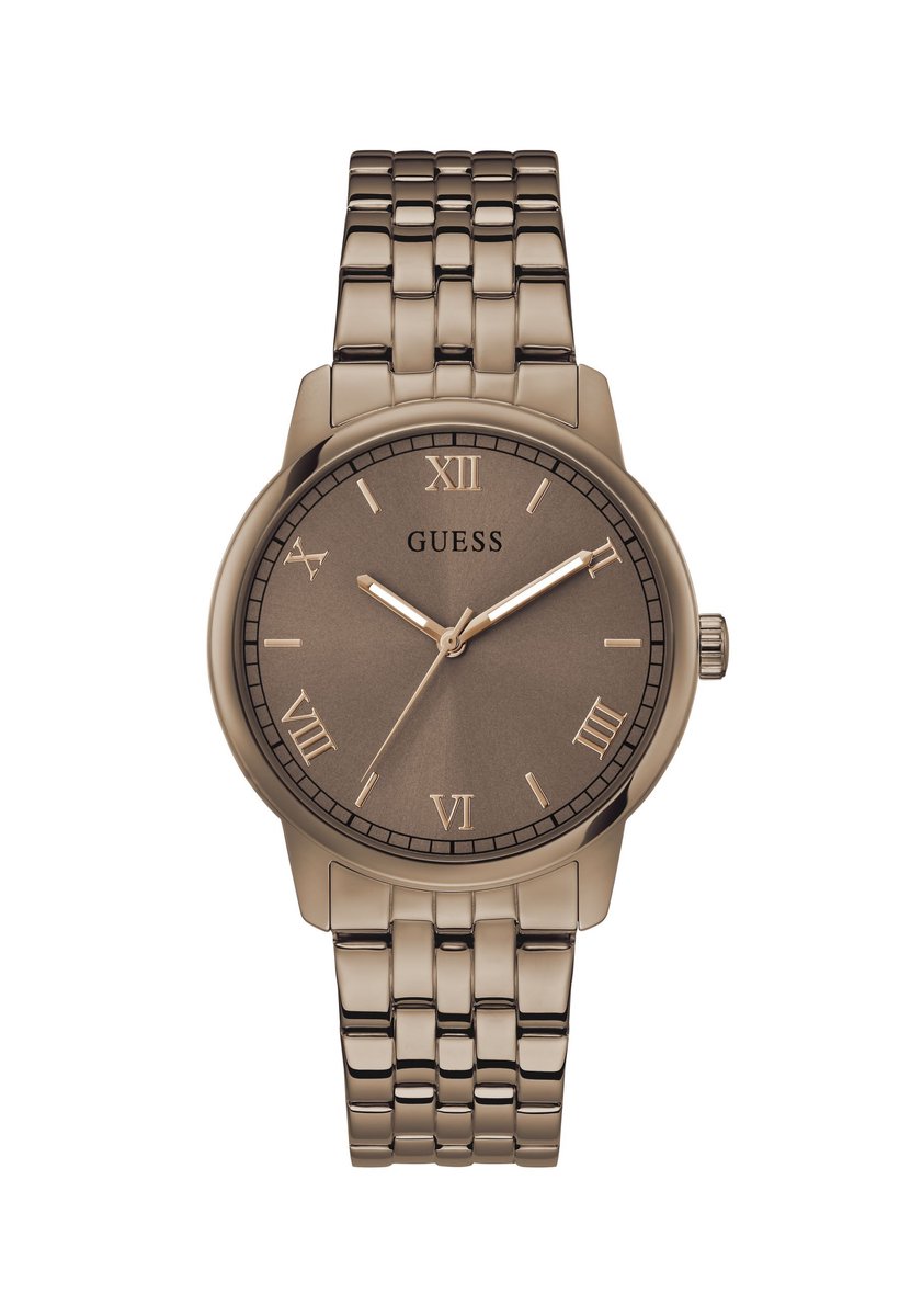 Guess Chandler Quartz Analoog Horloge Bruin Kast: 100% Roestvrij Staal | Armband: 100% Roestvrij Staal 40 mm GW1053G1, GW1053G2, GW1053G5