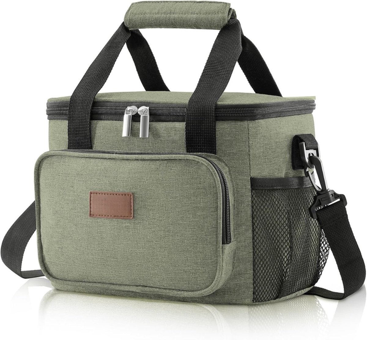 Picknicktas - Picknickmand - Lunchtas - Lunch Bag - Koeltas - Koelrugtas - Koelrugzak - Cooler Bag - Thermotas - 8.5L - Donkergroen - van Imperatoris