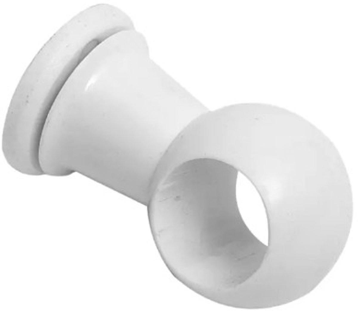 Intensions roede middenstuk - ø 13 mm - wit - 2 stuks