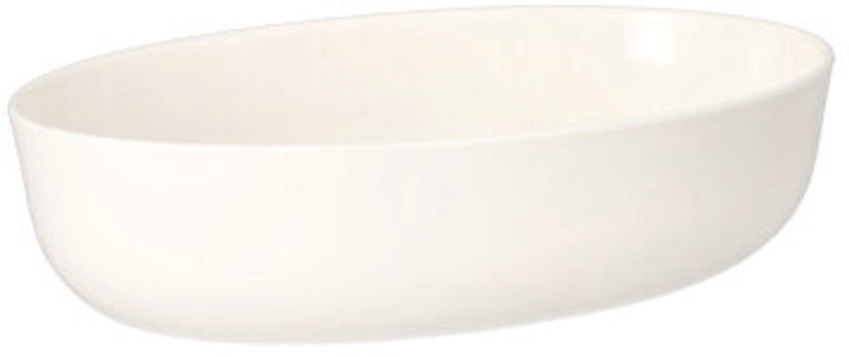 4x 15 Herbruikbare schalen ovaal 900 ml 55 cm x 135 cm x 205 cm wit Cella