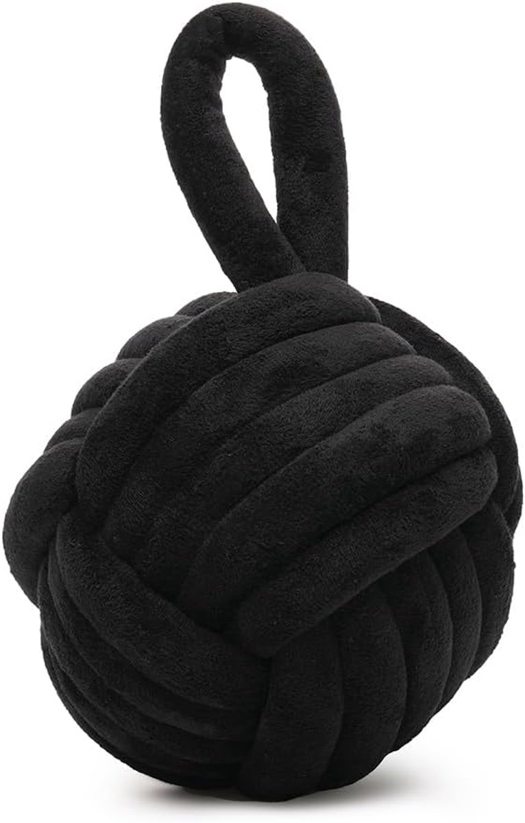 Deurstop - Deurdemper - Deur Open Houden - Krasvrij Zonder Vloer - 8 Inch - Zwart
