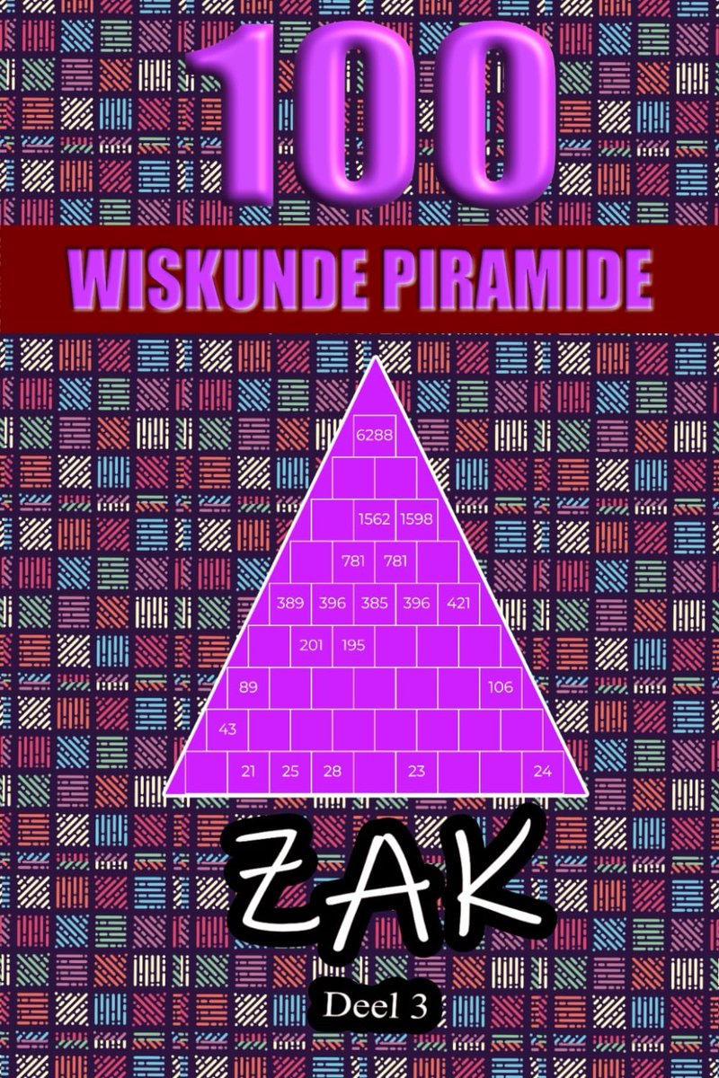 Wiskunde Puzzelboek - Sommenboek Optellen - Mentale Training - 100 Puzzels Klein - 4x6 Inch