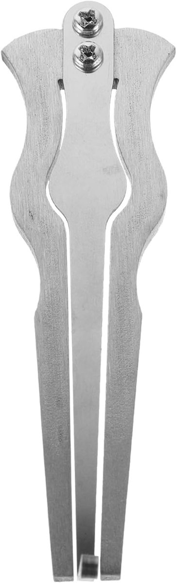 Mondharp Muziekinstrument - Draagbare Lamellofoon - Folk Jazz Muziek - Handgemaakt Ontwerp - 10.5 x 2.8 x 2.5 cm - Zilver