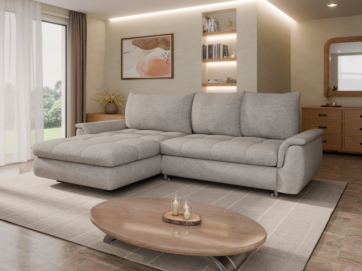 Hoekbank BOSCO wooneiland - Hoeksalon - betaalbare zitbank en sofas LINKS
