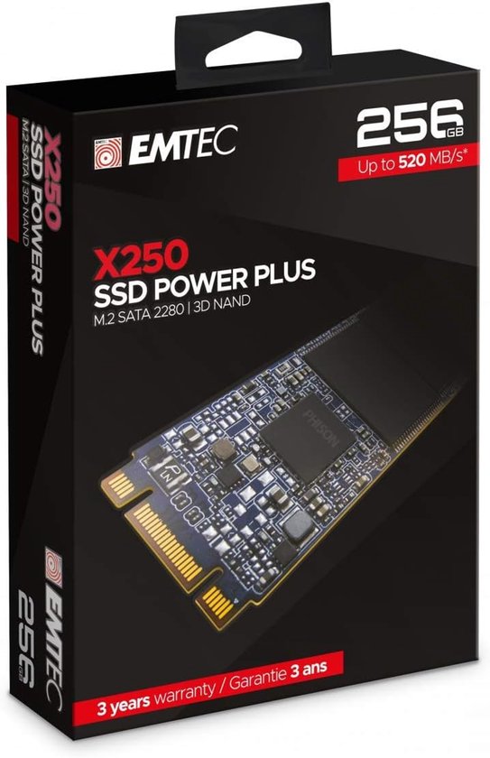 Interne SSD Schijf - SSD Harde Schijf - Computer Upgrade - 3D NAND Technologie - 256 GB - Zwart van Merkloos — afbeelding 5