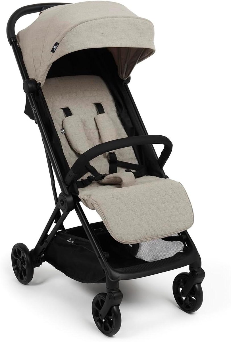 Compacte Kinderwagen - Lichtgewicht Buggy - Dagelijks Gebruik - Opvouwbaar Met Eén Hand - Tot 22 kg - Latte